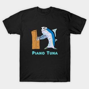 Piano Tuner (Tuna) T-Shirt